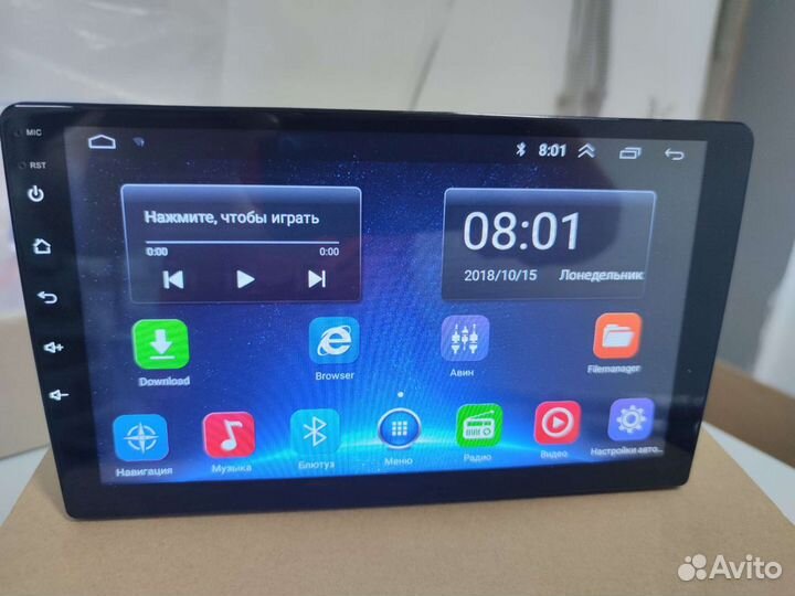 Магнитола Hoxiao,9 дюймов Android 11, 1/16Gb