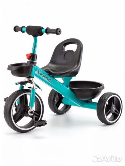 Трехколёсный детский велосипед с 2 корзинами