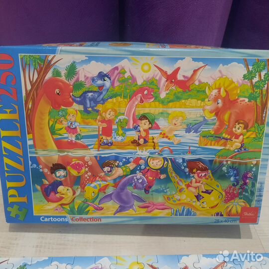 Детские пазлы пакетом