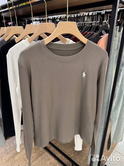 Лонгслив лапша Polo Ralph Lauren единый до 46