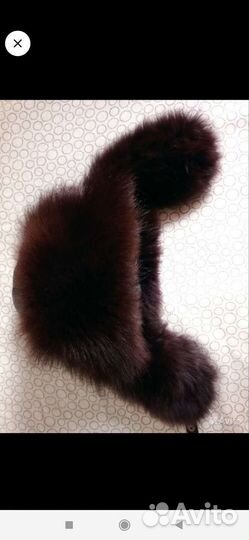 Шапка меховая песец