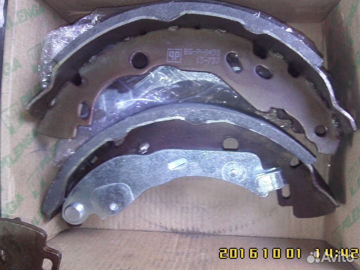 Колодки тормозные барабанные 203мм Logan Sandero