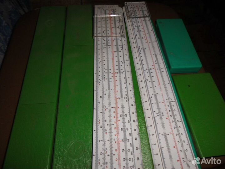 Линейки логарифмические в хорошем состоянии