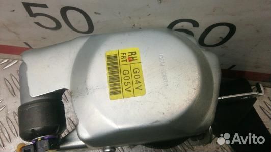 Ремень безопасности с пиропатроном сиденья передне