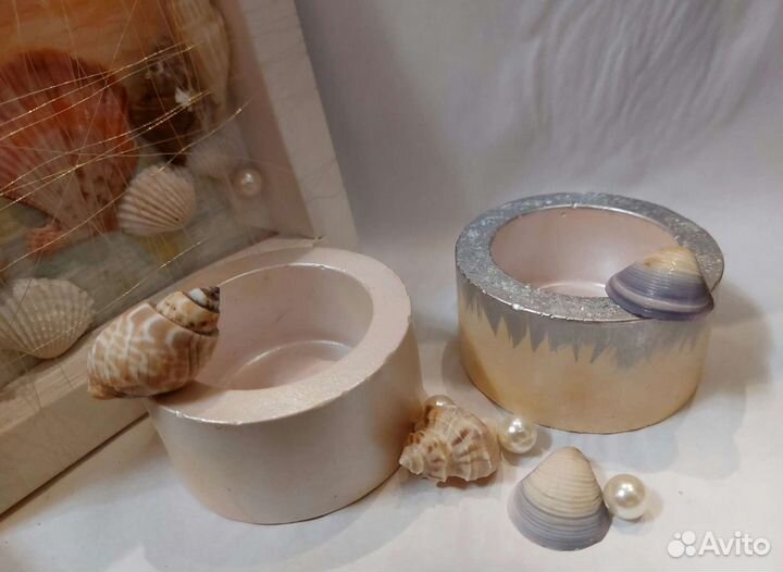 Гипсовое кашпо