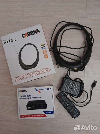 Cadena приемник и антенна