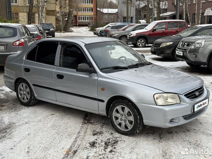 Hyundai Accent 1.5 МТ, 2008, 225 000 км