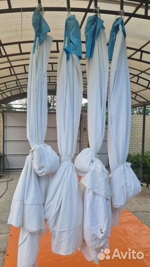 Тент для зонта 4х4. Зонты