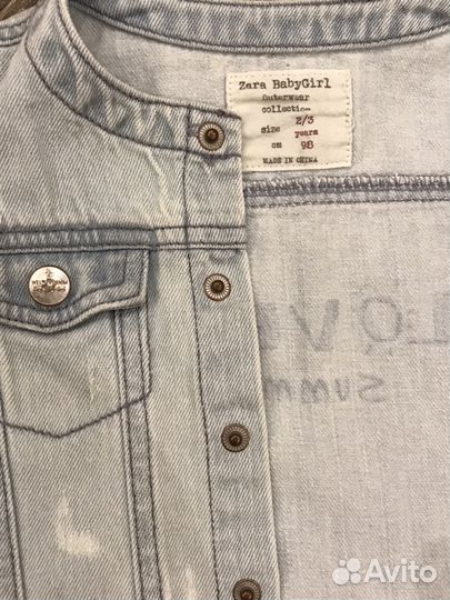 Джинсовая куртка Zara