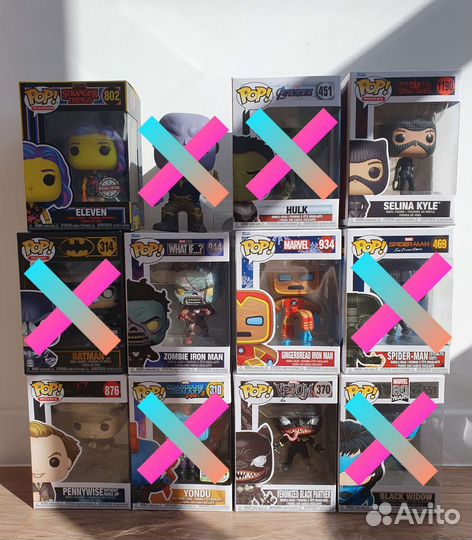 Фигурки Funko Pop