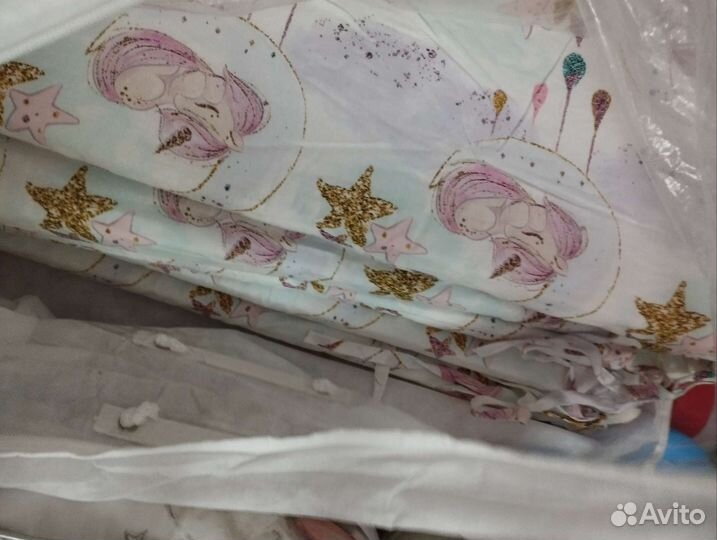 Бортики в кроватку