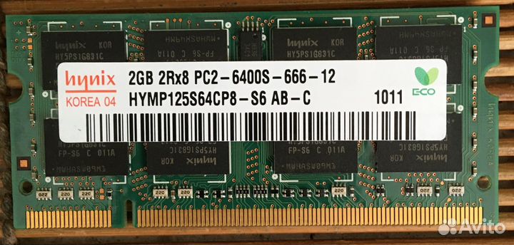 Sodimm (для Ноутбуков) DDR, DDR2, DDR3