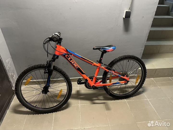 Велосипед подростковый cube 24 дюйма