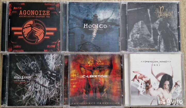 Компакт диски лицензия Metal, Black, Dark Electro