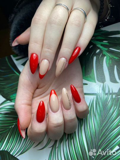 Наращивание ногтей,гель-лак,шиллак,аппарат маникюр