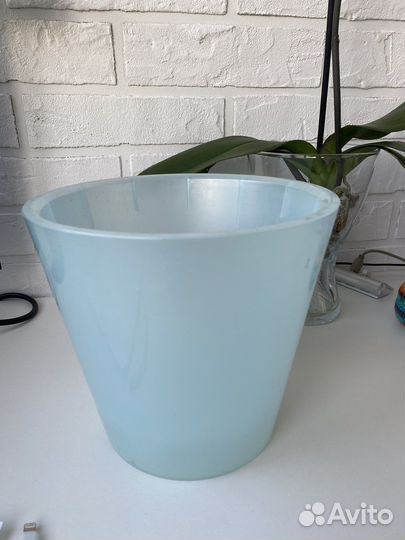 Двойной Цветочный горшок для орхидей с автополивом