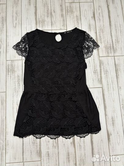 Майка топ кружево 46
