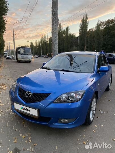 Mazda 3 1.6 МТ, 2006, 217 210 км