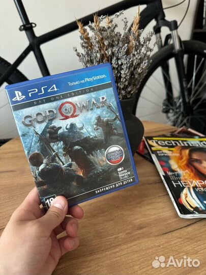 Диски на ps4 God Of War / Day One Edition