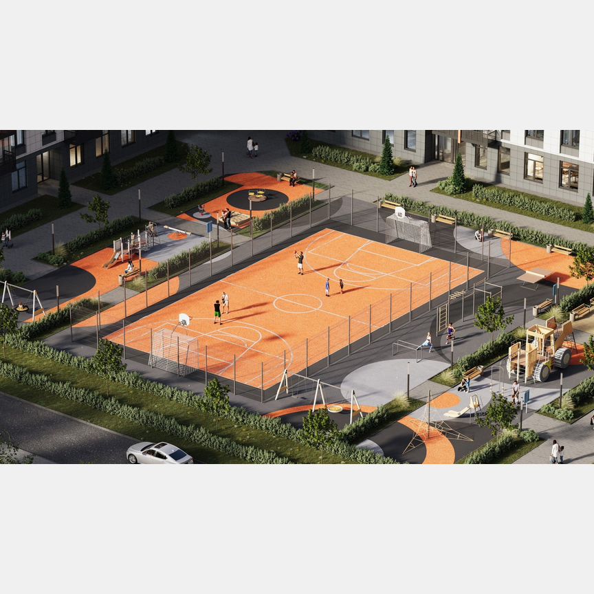 1-к. квартира, 38,1 м², 9/9 эт.