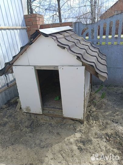 Будка для собаки утепленная