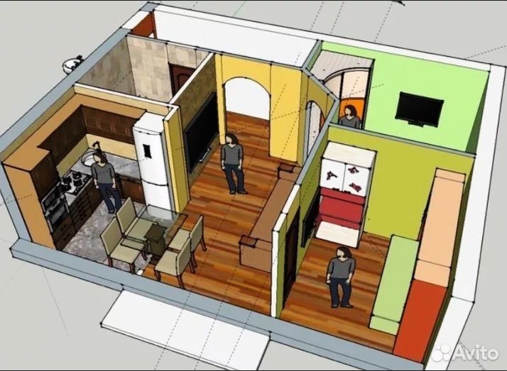 Перепланировка квартир и нежилых помещений