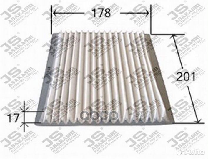 AC302J JS Asakashi Фильтр салона AC302J JS Asak