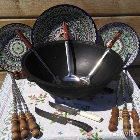 Казан чугунный