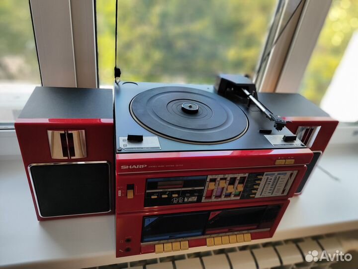 Музыкальный центр с винилом Sharp GS-TV3