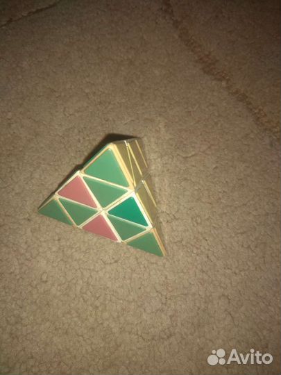 Ретро головоломка треугольник-рубик СССР