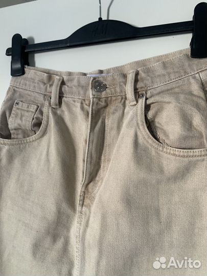 Джинсовая юбка zara