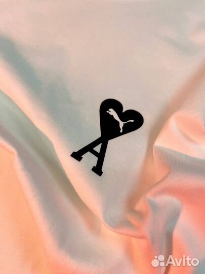 Футболки Ami Paris x Puma White