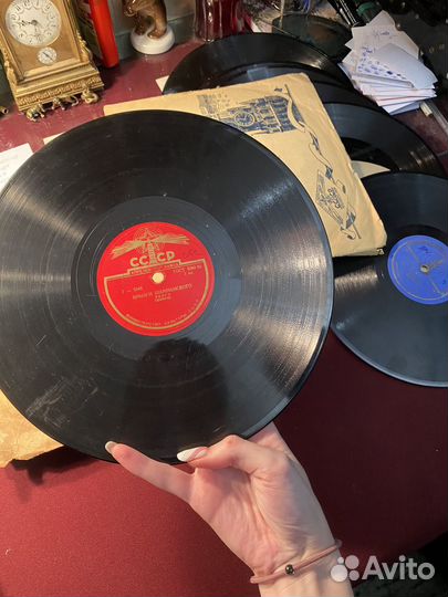 Пластинки для патефона СССР