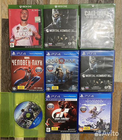 Диски PS4 / Xbox one