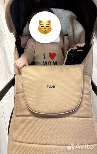 Коляска 2в1 rant flex PRO RA074 beige