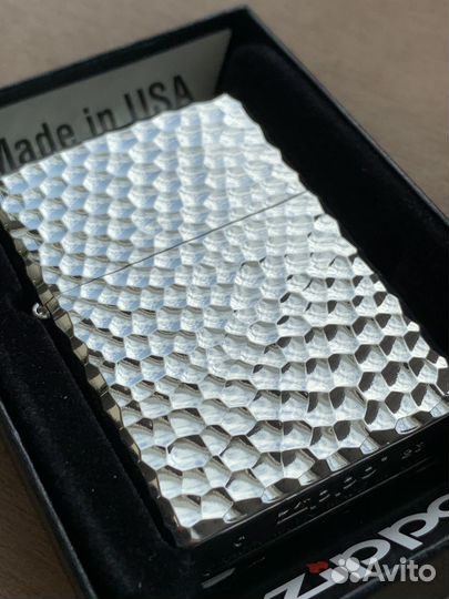 Зажигалка Zippo moon landing серебро