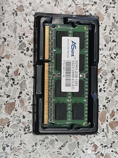 Оперативная память ddr3 2gb 2шт 1333
