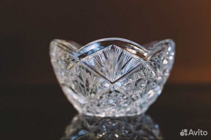 Салатницы хрустальные