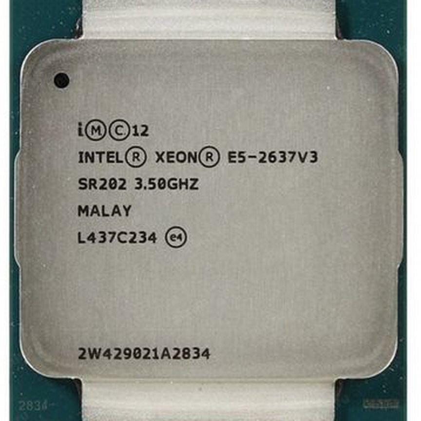 [E5-2637V3] Xeon 3,7ghz 15mb Lga2011v3 4/8 Ядер E5-2637v3
