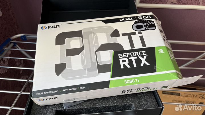 Видеокарта rtx 3060ti palit