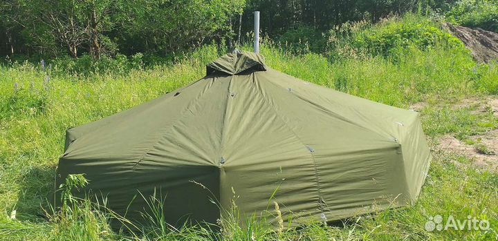 Милитари шведская военная палатка десантная