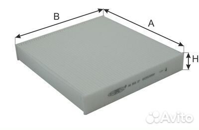 AG856CF goodwill Фильтр, воздух во внутренном пространстве