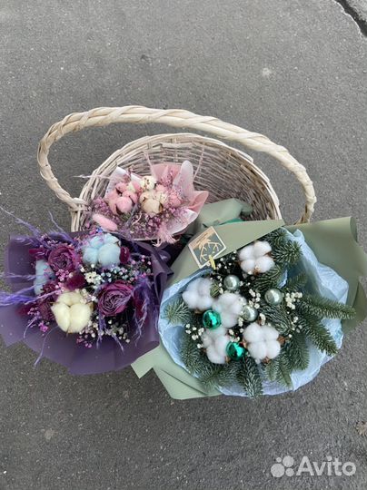 Букет из сухоцветов