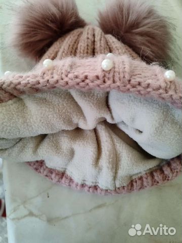 Шапка зимняя для девочки