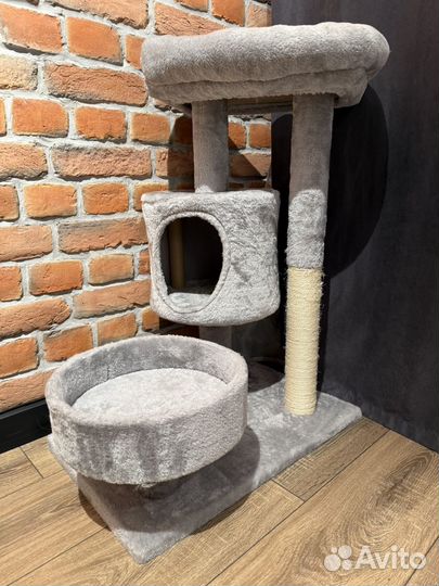 Когтеточка домик для кошки