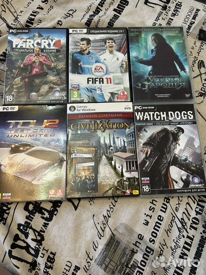 Игры для пк на дисках