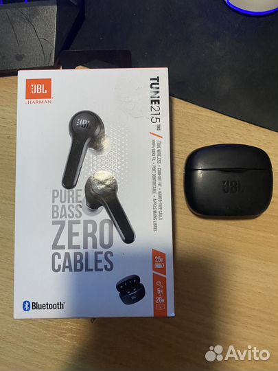 Беспроводные наушники jbl tune 215 tws
