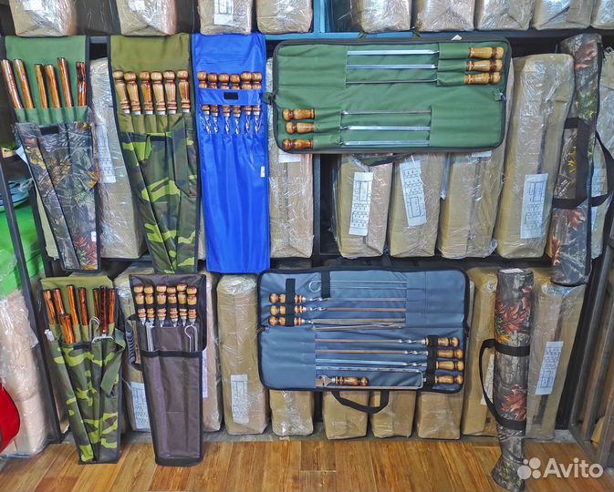 Набор шампуров в чехле