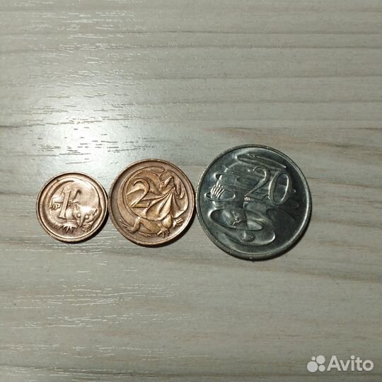 Набор иностранных монет Экзотика А-Б