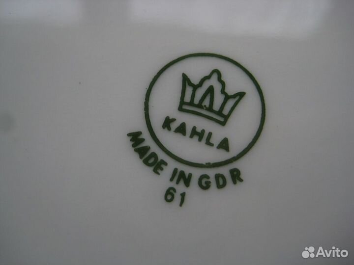 Столовый сервиз kahla гдр